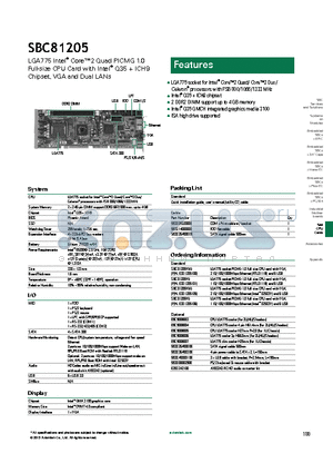 SBC81205 datasheet - ISA high drive supported