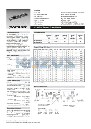 SC10A-5SDAC-Z datasheet - Power Module