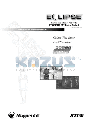 705-5100-F21 datasheet - Enhanced Model 705 with PROFIBUS PA Digital Output