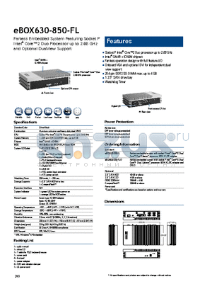 EBOX630-850-FL datasheet - Watchdog Timer