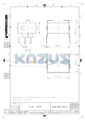 CLA-EP17 datasheet - CLA-EP17