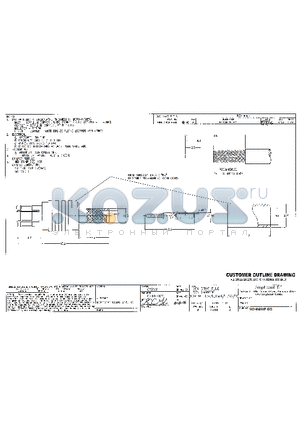 919-NM101P-51S datasheet - MCX CRIMP PLUG NON MAGNETIC