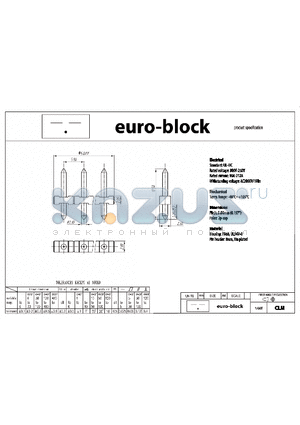 CLM datasheet - Standard : UL - IEC 300V - 250V 10A - 212A