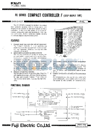 EDS11-32G datasheet - FC SERIES COMPACT CONTROLLER F(STEP OUTPUT TYPE)