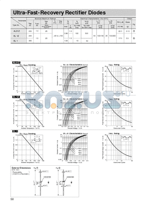 EL1 datasheet - Ultra-Fast-Recovery Rectifier Diodes