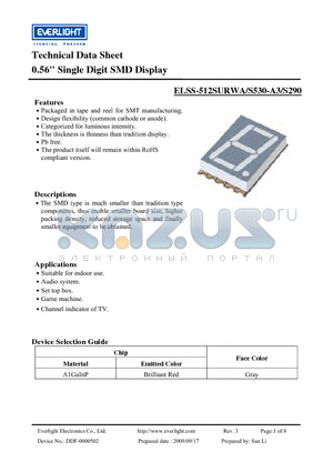 ELSS-512SURWA datasheet - 0.56