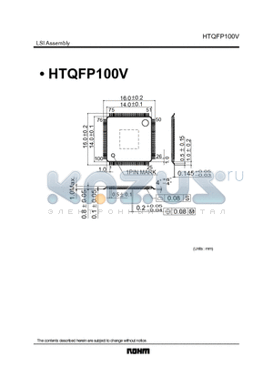HTQFP100V datasheet - HTQFP100V