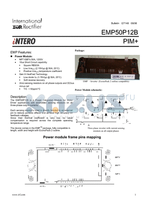 EMP50P12B datasheet - PIM