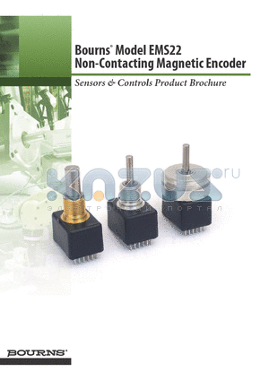 EMS22 datasheet - Non-Contacting Magnetic Encoder