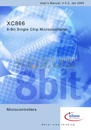 XC866L-4FR datasheet - 8-Bit Single Chip Microcontroller