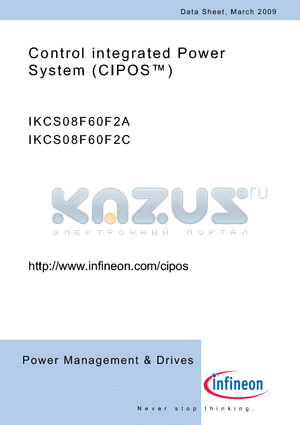 IKCS08F60F2C datasheet - Control integrated Power System