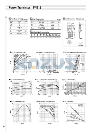 FN812 datasheet - Power Transistor