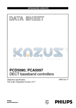 PCD5090HZ datasheet - DECT baseband controllers