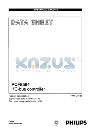PCF8584T datasheet - I2C-bus controller
