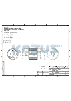 PD-L1520P-B datasheet - ELECTRICAL SPECIFICATIONS