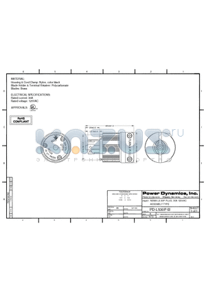 PD-L530P-B datasheet - ELECTRICAL SPECIFICATIONS