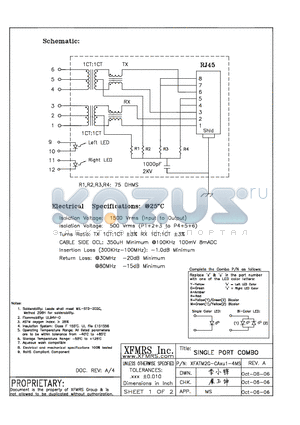 XFATM2G-CAXU1-4MS datasheet - SINGLE PORT COMBO