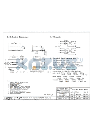 XFATM9B datasheet - UNLESS OTHERWISE SPECIFIED TOLERANCES -0.010 DIMENSIONS IN INCH