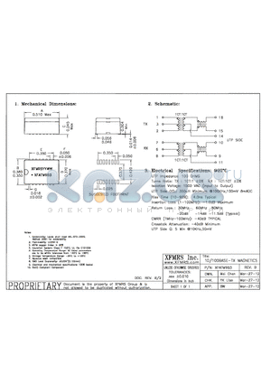 XFATM9B3 datasheet - UNLESS OTHERWISE SPECIFIED TOLERANCES -0.010 DIMENSIONS IN INCH