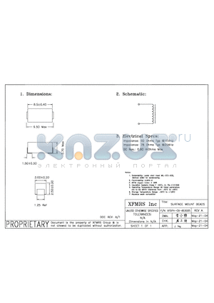 XFBPH-C9-853025 datasheet - SURFACE MOUNT BEADS