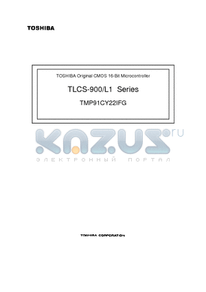 TMP91CY22IFG datasheet - Original CMOS 16-Bit Microcontroller