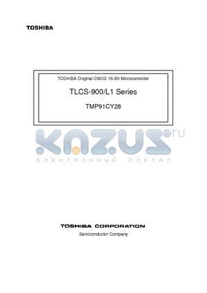 TMP91CY28 datasheet - Original CMOS 16-Bit Microcontroller