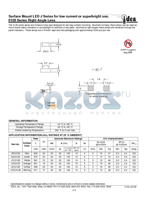 JEC0128 datasheet - Right Angle Lens