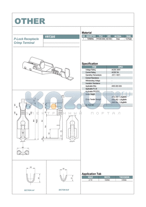 YRT205-05SE datasheet - YRT205