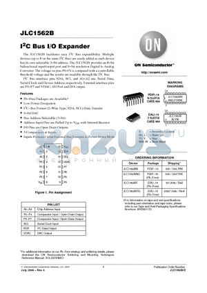 JLC1562BNG datasheet - I2C Bus I/O Expander