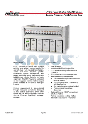 PPS7-3500 datasheet - Legacy Products- For Reference Only