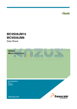 MC9S08JM16 datasheet - Microcontrollers