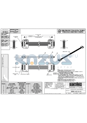 HDR-142118-01 datasheet - THIS PRODUCT MANUFACTURED WITH LEAD-FREE PROCESSING