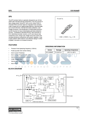 KA1H0380 datasheet - SPS