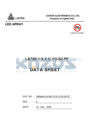 LA79B-1-X.X.G.YG-S2-PF datasheet - LED ARRAY
