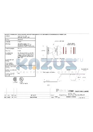 LCA2-14-Q datasheet - COPPER LUG - ONE-HOLE, STANDARD BARREL