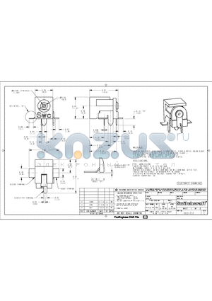 RASH722 datasheet - POWER JACK, HYBRID MOUNT 0.08 [2.0mm] PIN