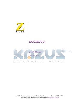 Z85C30 datasheet - The Zilog SCC Serial Communication Controller