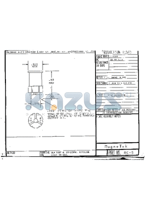 RC-5 datasheet - RC-5