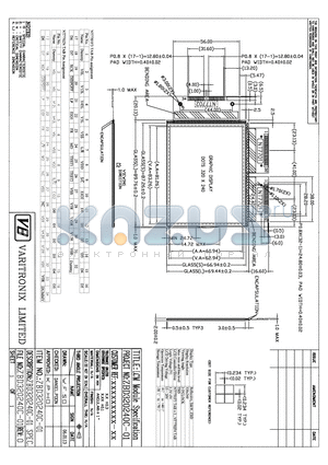 ZBD320240C-01 datasheet - LCM Module Specification