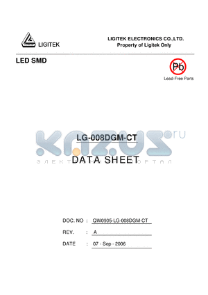 LG-008DGM-CT datasheet - LED SMD