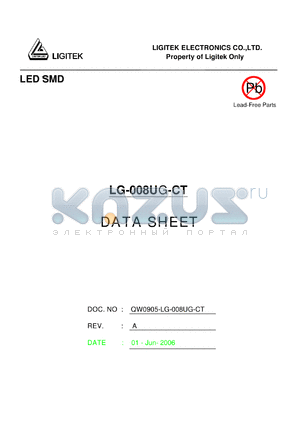 LG-008UG-CT datasheet - LED SMD