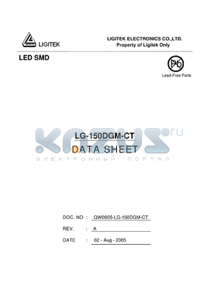 LG-150DGM-CT datasheet - LED SMD