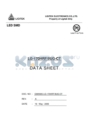 LG-170HRF-9UG-CT datasheet - LED SMD