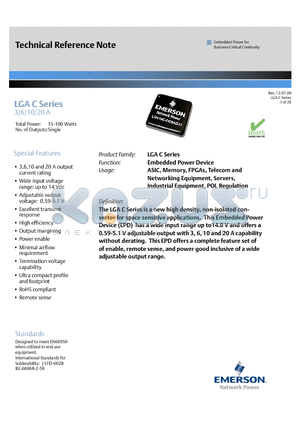 LGA-THSK-KIT-045 datasheet - Embedded Power Device