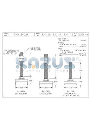 RL-7771 datasheet - STEM LEVELER