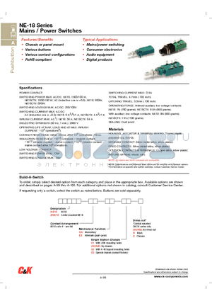 ZNE18OA01B datasheet - Power Switches