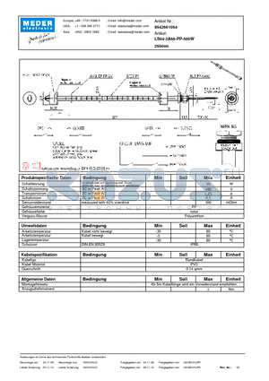 LS04-2A66-PP-500W_DE datasheet - (deutsch) LS Level Sensor