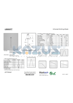 LS880FT datasheet - Infrared Emitting Diode