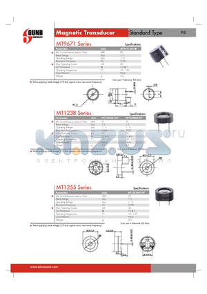 MT9671 datasheet - Standard Type