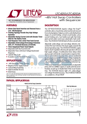 LTC4253_12 datasheet - 48V Hot Swap Controllers